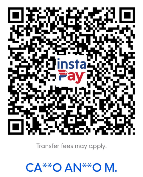 InstaPay QR code to support BiteWise